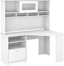 Check spelling or type a new query. Amazon Com Bush Furniture Cabot 60w Corner Desk With Hutch White Furniture Decor