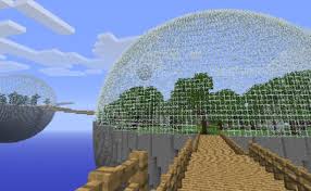 How To Make A Glass Dome On Minecraft 6 Steps