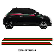 Check spelling or type a new query. Fiat 500 Side Stripes Gucci Style Sticker Set