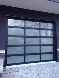 Oversized Aluminum Glass Garage Door In