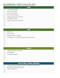 Travel Planning Checklist Template Semester Abroad Packing