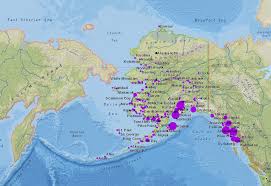 This map shows many of alaska's important cities and most important roads. Alaska Commercial Fishing Communities Interactive Map Noaa Fisheries