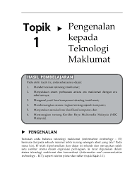 Kepentingan kemajuan teknologi maklumat dan komunikasi. Pdf Topik 1 Pengenalan Kepada Teknologi Maklumat Salimullah Moksin Academia Edu