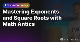 Square Roots With Math Antics