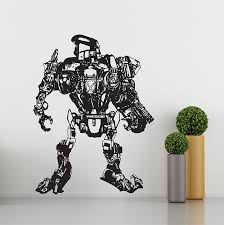 Robocop 2 Cain Robot Vinyl Wall Art Decal