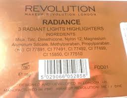 makeup revolution highlighter palette