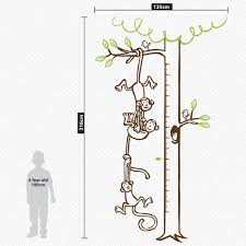 Monkeys Hanging From Tree Height Chart