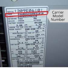 If you need to know the seer rating of your york unit, lookup the model number. Carrier Air Conditioner Model Numbers Analysis