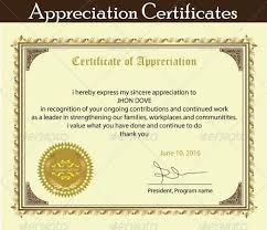 Thank You Certificate Wording Christian Certificate Of Appreciation