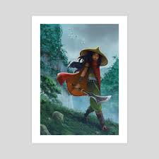 Scarlet hood and the wicked wood. Raya And The Last Dragon An Art Print By Lanna Souvanny Inprnt