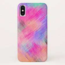 Pastel Colorful Abstract Background 4 Iphone X Case Girly Gift