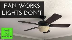 I have a hunter ceiling fan/3 lights. Hunter Fan Lights Don T Work Quick Fix And No Parts Needed Youtube