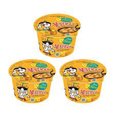 Samyang Hot Chicken Buldak Noodle Big Bowl 6 Flavors Combo - Walmart.com gambar png