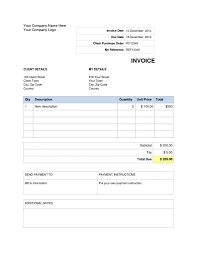 Bill Invoice Template Word As Well Free Billing With Gst Format Plus