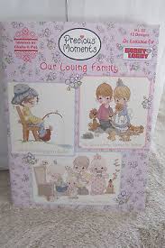 New Precious Moments Our Loving Family Cross Stitch Patterns Ebay