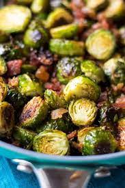 crispy brussels sprouts with bacon