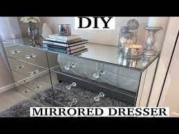 Diy Mirrored Dresser Transformation