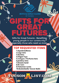 gifts for hope toy drive tucson a list