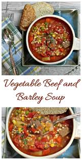vegetable beef barley soup slow