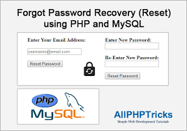 forgot pword recovery reset using