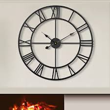 80cm Large Modern Metal Wall Clocks