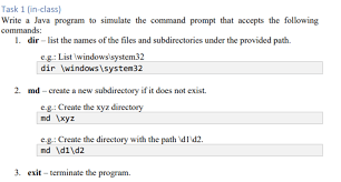 write a java program to simulate