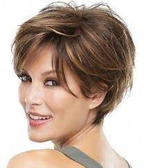 The hair falls below the ear in layers giving a very sleek and sophisticated look. 10 Best Short Curly Hairstyles For Women Over 50 Short Hair With Layers Short Sassy Haircuts Medium Length Hair Styles