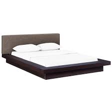 Shop with afterpay on eligible items. Franklin Modern Brown Cappuccino Queen Platform Bed Eurway