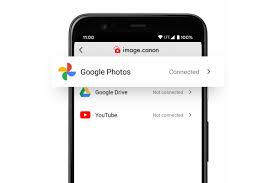 google photos with select canon cameras