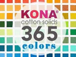 New Kona 365 Solid Colors Included 25 New Colors Kona Swatches Cotton Solid Fabric Chart Quilting Cottons Robert Kaufman Fabrics