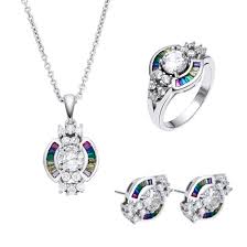 wedding costume jewelry necklace and