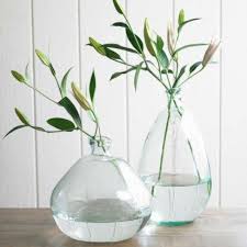 Recycled Glass Vases Vases Decor