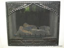 Wrought Iron Fireplace Screens