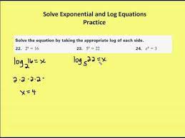 7 6 Solve Exponential And Log Equations