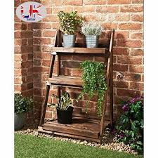 Burntwood 3 Tier Flower Plant Stand