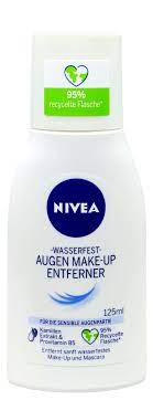 nivea waterproof eye makeup remover 125 ml
