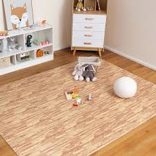 12 tiles wood grain foam floor mats