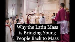 Why the Latin Mass is Bringing Young People Back to Mass | Catholicism Pure  & Simple