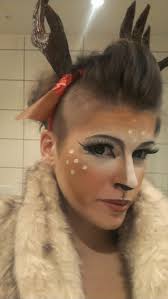 chrix design couture deer makeup