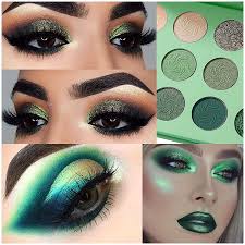 green eyeshadow palette