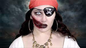 zombie pirate halloween makeup