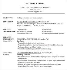 Free 14 Accounting Resume Templates In Free Samples
