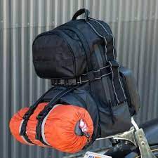 Biltwell Exfil-48 bag black motorcycle backpack