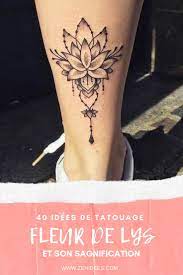 40 idées de tatouage fleur de lys et son signification - Mode et Beauté,  Tatouage - ZENIDEES | Tatouage fleur de lys, Tatouage fleur, Idées de tatouages  fleurs