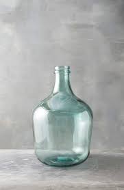 extra large bottleneck glass vase