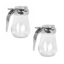Glass Bulb Jar Syrup Dispenser Sugar