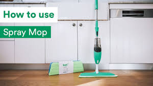 how to spray mop you