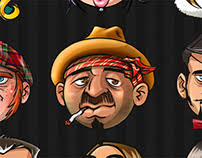 Set of avatars done for 8ball pool @ miniclip. 8ball Pool Arena Avatars On Behance