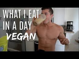 what a vegan pro bodybuilder eats in a