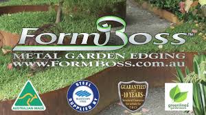 formboss garden edging installation